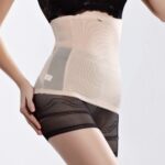 P535 Women Waist Training Recovery Tummy Waist Wraps After Childbirth Side Display