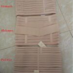 P536 Waist Training 3 PCs Abdomen Stomach Pelvic Postpartum Belly Band Product