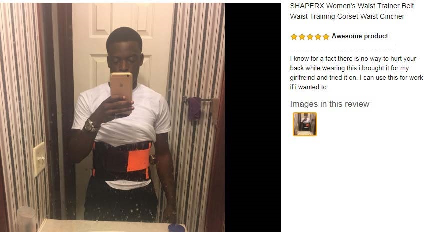 Camellias waist trainer reviews by Jason