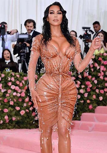 Kim Kardashian wears corset Met Gala 2019