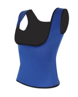 P537 Women Neoprene Hot Shapers Waist Cincher Blue