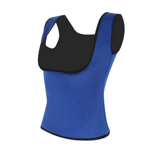 P537 Women Neoprene Hot Shapers Waist Cincher Blue