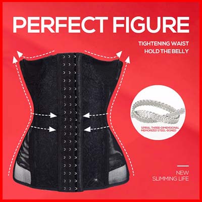 #2 P516 Lace Pattern Curves Colombian Best Hourglass Cinchers