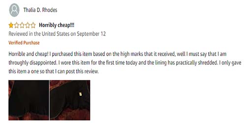 Gold gym waist trimmer review by customer Thalia